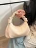 Bolso Nicho Estilo Coreano 2025 Principios de Primavera Nuevo Bolso de Mujer Versátil Bolso de Hombro Rayado Moderno Casual para Viajes Bolso Cruzado