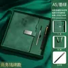 Cuaderno Espesor A5 con Logo Personalizado en Páginas Interiores y Portada, Libro de Registro para Reuniones de Trabajo de Oficina, Bloc de Notas B5