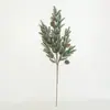 Decoração de Pinha Artificial de Natal Transfronteiriça Acessórios de Galho de Pinheiro Único Pinhas de Plástico Árvore de Natal de Feriado Presentes