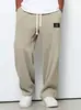 Pantalones Deportivos Casuales Largos de Pierna Ancha con Caída Holgada de Moda para Hombre de Primavera y Otoño, Transfronterizos Europeos y Americanos para Amazon