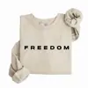Sudadera Charlie Kirk Freedom de Terciopelo Delgado Talla Europea Transfronteriza, Camisa Freedom J