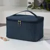 Bolsa de tocador de maquillaje de mano portátil grande de alta capacidad para viajes y hogar, nueva, para almacenamiento de productos de cuidado de la piel, del fabricante, venta al por mayor