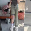 Jeans Retro Nostálgicos de Micro Cuerno para Mujer Otoño e Invierno Nuevos Talla Grande Chica Gordita Cintura Alta Adelgazantes Pantalones para Figura de Pera