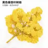 Folhas de figueira, plástico com revestimento de cola, galhos de figueira, folhas de plantas verdes, galhos de árvores artificiais, modelagem de decoração de engenharia