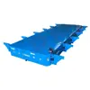 Transportador de contenedores omnidireccional RuiMaike de 30 toneladas, plataforma retráctil, camión de plataforma plana eléctrico, vehículo sin vías de movimiento vertical y horizontal