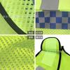 Chaleco Reflectante Personalizado Chaleco Multifuncional Construcción de Malla Transpirable Construcción Tráfico Ciclismo Seguridad Ropa Reflectante