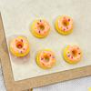 Comida fofa jogar rosquinha Dos desenhos animados Nail Art Jóias Rosto Brilhante Estéreo Macaron Cor Urso DIY Desgaste Acessórios de armadura