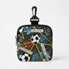Bolsa de Monedas con Estampado de Fútbol Copa Mundial 2026 Cremallera Entrenamiento al Aire Libre Bolsa para Comida de Perro Almacenamiento Bolsita para Auriculares Mini