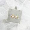 Al por mayor microfibra gamuza joyería soporte interior joyero tarjeta interior collar aretes esponja tarjeta cuadrada soporte para tarjetas arete tarjeta plato