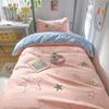 A6L Algodón Dormitorio Estudiantil Juego de Tres Piezas Cama Superior e Inferior Ropa de Cama 100 Sábana Funda de Edredón Juego de Seis Piezas Edredón