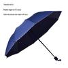 Guarda-chuva grande de 10 varetas para duas pessoas com tecido à prova d'água forte Tátil Guarda-chuva dobrável para homens de negócios guarda-chuva duplo empresa atacadista