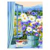 Nuevo de fábrica 5D DIY pintura de diamantes hecha a mano nuevo listado planta flores pegar bordado de diamantes un mayoreo