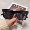 Gafas de sol Jennie del mismo estilo para damas de alta gama, nuevas, con montura grande, a la moda, de alta gama, con protección UV, gafas de sol polarizadas