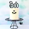 Nueva decoración de pastel de Halloween Castillo murciélago impresión a color tarjeta acrílica para insertar en pastel suministros para fiestas decoración de pastel