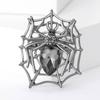 Moda Europea y Americana Diseño Creativo Broche de Araña Pin de Halloween Personalizado Accesorios de Insectos Broche al por Mayor