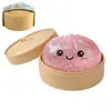 Juguete Blandito de Bollo Simulado para Alivio del Estrés Juguetes Blanditos de Empanadilla Juguete Giratorio de Bollo