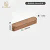 Venta al por mayor de fabricantes de tiradores de madera para armarios, puertas de gabinetes, mesas de cajones, tiradores simples de madera maciza en forma de T