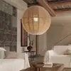 Luminária Pendente Tecida Vintage Boêmia com Franjas, Iluminação Única e Criativa para Sala de Estar, Quarto, Pousada, Restaurante, Lustre Estilo Wabi-Sabi