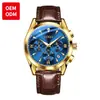 Fábrica de Relojes Exporta Reloj de Cuarzo Multifuncional Personalizado Oem Oem Venta al por Mayor Relojes para Hombre Relojes para Hombre