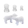 Una variedad de materiales para manualidades mini resina modelo pequeño medusa tiburón tortuga elementos marinos decorativos combinación diy