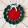 Posavasos de ramo de rosas terminadas transfronterizo Lana Tejido a mano Crochet DIY Tulipán tejido Gancho Flor Gama alta