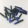 100 peças/saco de saco de tinta de caneta substituível prática de caligrafia amor eterno saco de tinta branca de neve