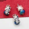 Accesorios de Plata de Ley 99 Pies Serpiente del Zodiaco de Plata Sanhe Accesorios Retro Vestido Plata Dura 3D Material de Cuentas Hecho a Mano DIY