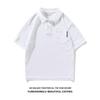 Polo de verano 2024 para hombre, de manga corta, holgado, de alta calidad, informal, de media manga, para primavera y verano