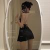 Lingerie Sexy para Mulheres, Camisola de Seda Gelada Quente de Verão, Estilo Fino, Atacado 9029