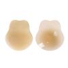 Coelhinho Gordo Transfronteiriço Sólido Silicone Puro 7 Cores Orelhas de Coelho com Adesivos de Látex Fofo à Prova de Vento Adesivos para o Busto Leve