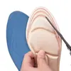 Nueva plantilla de esponja dos en uno para zapatos de mujer transpirable absorbente de sudor antidesgaste plantilla 5D antideslizante masaje almohadilla completa