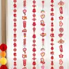 Decoração de quarto de casamento Decoração de janela de casamento para homem e mulher Novo quarto Arco Alça terno Decoração de cortina de casamento