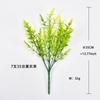 Flor Artificial Lavanda Decoración Suave Proyecto Planta Verde Flor Espiga de Trigo Flor Falsa Boda Decoración del Hogar Transfronterizo Amazon Spot