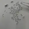 Zircônia Branca Formato Marquise Pedra Sintética Wuzhou Pedra Solta Fonte Fabricante Joias Podem Ser Usadas para Cravação Acessórios DIY e Nail Art