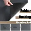 Tapete de Banheiro de Terra de Diatomáceas Secagem Rápida Absorvente Antiderrapante Tapete de Entrada para Vaso Sanitário Lavatório