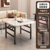 Mesa plegable sin patas al por mayor, mesa de comedor cuadrada, mesa de comedor para apartamentos pequeños del hogar, mesa para romper huevos, fuego