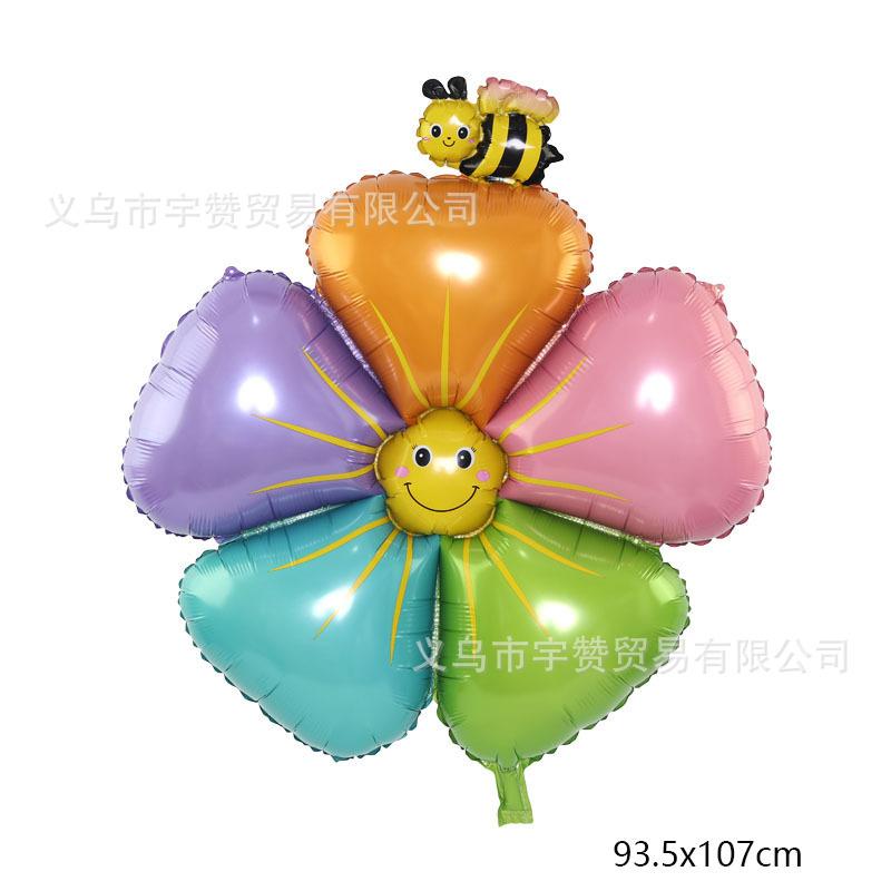 彩色蜜蜂雏菊尺寸