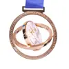 Medallas de Metal Personalizadas para Eventos Deportivos Escolares, Placas de Natación, Souvenirs, Placas de Premiación para Competiciones de Montañismo, Personalización por Fabricante