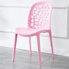 D1X0 al por mayor silla de respaldo de plástico apilable silla de plástico para el hogar adulto mesa y silla de exterior silla de puesto grande conferencia