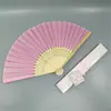 Comercio electrónico transfronterizo abanico elegante para mujer más vendido 21CM abanico de boda abanico para mujer caja hueca catorce colores disponibles