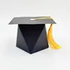 Nueva Caja de Papel para Fiesta de Graduación Celebración Temporada de Graduación Caja de Empaque para Regalo Borla de Birrete Caja de Dulces Suministros de Decoración