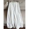 2026 Pantalones de Verano Finos con Cremallera, Estilo Artístico, Pantalones de Globo, Pantalones de Abuela, Pantalones de Tres Cuartos para Mujer, Venta al por Mayor B2AK81271