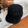Sombrero octogonal de gamuza plisado de ala ancha color liso estilo coreano y japonés, boina casual vintage, sombrero versátil de primavera y otoño