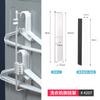 Estante Plegable Magnético Estante Lateral para Lavadora Estante para Ropa Estante Lateral para Refrigerador sin Taladro Estante de Almacenamiento con Colgador