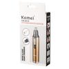 Recortadora de vello nasal Kemei/Kemei KM-6619 eléctrica recargable, reparadora y afeitadora de vello nasal.
