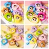 Muñeca Llorona Creativa Infantil Transfronteriza Cartera de Silicona para Auriculares Llavero Bolsa de Almacenamiento de Dibujos Animados Llavero Colgante