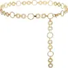 Cadena de Cintura Popular Metálica Repujada Transfronteriza Versátil Moda Retro Cinturón Cadena de Cintura Accesorio para Vestido Adorno de Cintura