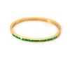 Pulsera de trébol de cuatro hojas con diamantes transfronteriza Europa y Estados Unidos estrellas de acero inoxidable chapado al vacío de 18k combinación de pulsera venta al por mayor de fábrica