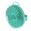 Cepillo de Baño de Silicona Artefacto para Frotar la Espalda Cepillo de Baño Suave para el Cabello Flor de Baño Toalla de Baño de Silicona Bola de Baño Toalla Toallita de Baño Frotar la Espalda
