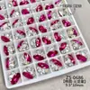 Pedras de Strass K9 Empilhadas Brilhantes Sem Base, Decorações de Unhas em Vidro Cristal de Gelo, Pedras de Strass para Unhas Ultra-Adesivas, Pedras de Strass Deslumbrantes